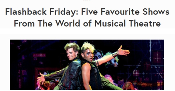 5 fav musicals entertainment south wales